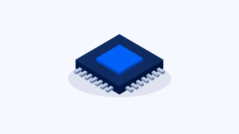 Nasdaq 100, isometric illustration