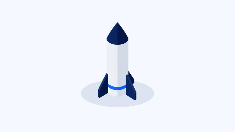 SpaceX, isometric illustration
